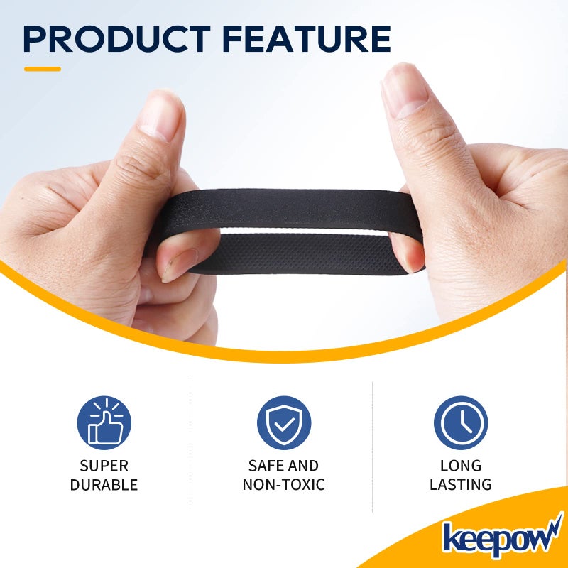 KEEPOW حزام مكنسة كهربائية KEEPOW لكيربي، حزام بديل 301291G متوافق مع سلسلة كيربي سنتريا، أفالير 2، G3 G4 G5 G6 G7 (4 عبوات) - Image 3